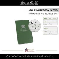 Rite In The Rain - GOLF NOTEBOOK  สมุดโน๊ต ขนาด 3.5x6 สมุดบันทึกกันน้ำ สันกาวด้านบน ไดอารี่ปกแข็ง จด Scole สถิตินักกอล์ฟ