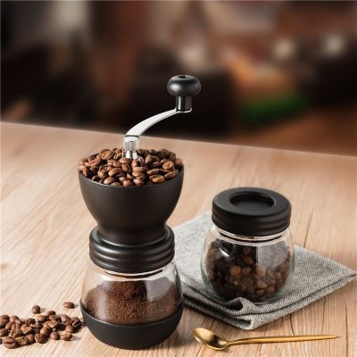 CFA เครื่องบดกาแฟ   เครื่องบดสมุนไพร บดเมล็ดถั่ว ที่บดเม็ดกาแฟ ด้ามจับสเตนเลสสตีลและซิลิคอน Coffee B เครื่องบดเมล็ดกาแฟ