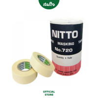 NITTO กระดาษกาวนิตโต้ NITTO TAPE NO.720 (แพ็ค/5ม้วน)