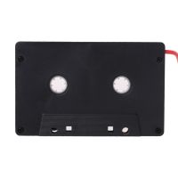 】【=-【 3.5Mm Car AUX Audio Tape Cassette Adapter Converter For Car CD Player MP3