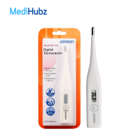 Omron Digital Thermometer รุ่น MC-246 ออมรอน เทอร์โมมิเตอร์ ปรอทวัดไข้ดิจิตอล ปรอทวัดไข้ จำนวน 1 ชิ้น 03631