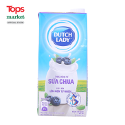 Sữa Chua Uống Dutch Lady 100% Lên Men Tự Nhiên Việt Quất Bạc Hà 1L