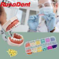 300ชิ้นเซ็ตทันตกรรมทิ้งฟื้นฟู Interdental คอมโพสิตโค้งไม้เวดจ์ไม้