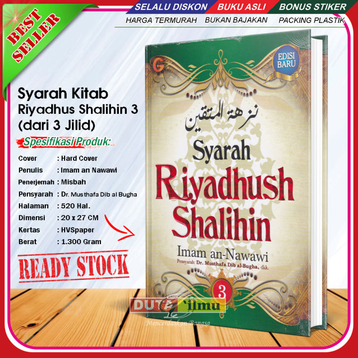 Terjemah Kitab Syarah Riyadhus Shalihin Jilid Lazada Indonesia