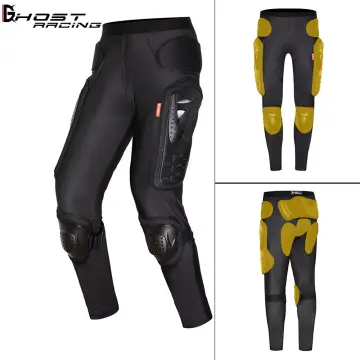 Men Motorcycle Pants Long Armor Motocross Ski Skating Cycling Protective  Gear Hip Protector Moto Hip Protection Trousers M-3XL