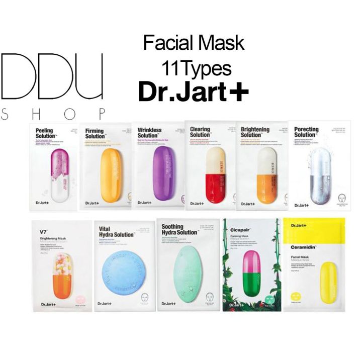 Dr.Jart+ / facial Mask / Soothing Hydra,Vital Hydra,Cicapair,Peeling ...