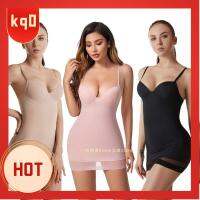 KQ0 มีบราในตัว Bodysuit shapewear ไร้รอยต่อไร้รอยต่อ การควบคุมหน้าท้อง ชุดชั้นในกระชับสัดส่วน ชุดแกะสลักร่างกาย ร่างกายบีบอัด ชุดกระชับสัดส่วน สำหรับผู้หญิง