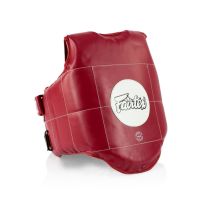 Fairtex FAIRTEX Body  Protective Vest PV1 Red Training Training Muay Thai MMA K1 เสื้อป้องกันหน้าอก แฟร์แท็กซ์  PV1 สีเเดง