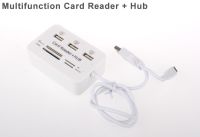 Micro USB OTG Memory Card Reader Adapter 3 USB 2.0 Hub Combo SD MicroSD MS M2