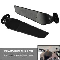 Motorcycle Side Mirrors Wind Wing Adjustable Rotating Rearview Mirror For BMW S1000RR S1000 RR S 1000RR 2009-2017 2018