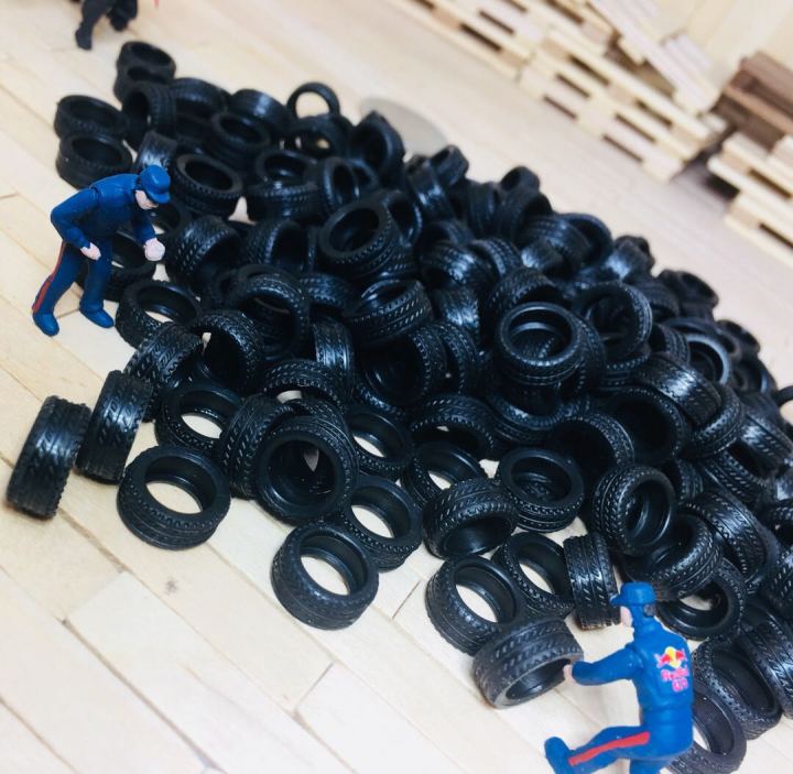 special-offers-20-40-60-100pcs-1-64-ruer-tires-11-9mm-black-tyres-skin-car-model-scene-accessories-parts-for-mini-alloy-cars