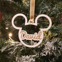 personalised engraved name tree decoration baubleCustom Christmas decorationChristmas gifts for kidsChristmas tree pendant