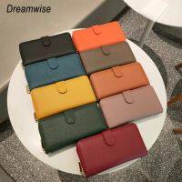 Dreamwise Women Long Wallets หนังวัวแท้แฟชั่นสุภาพสตรี Mulit-Card Holder 6916