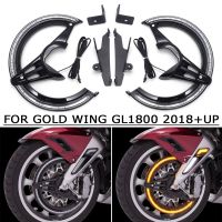 For Honda Wing 1800 F6B GL1800 2018 2019 2020 New Motorcycle Black Or Chrome-Plated LED Rotor Cover Motorcycle Essories