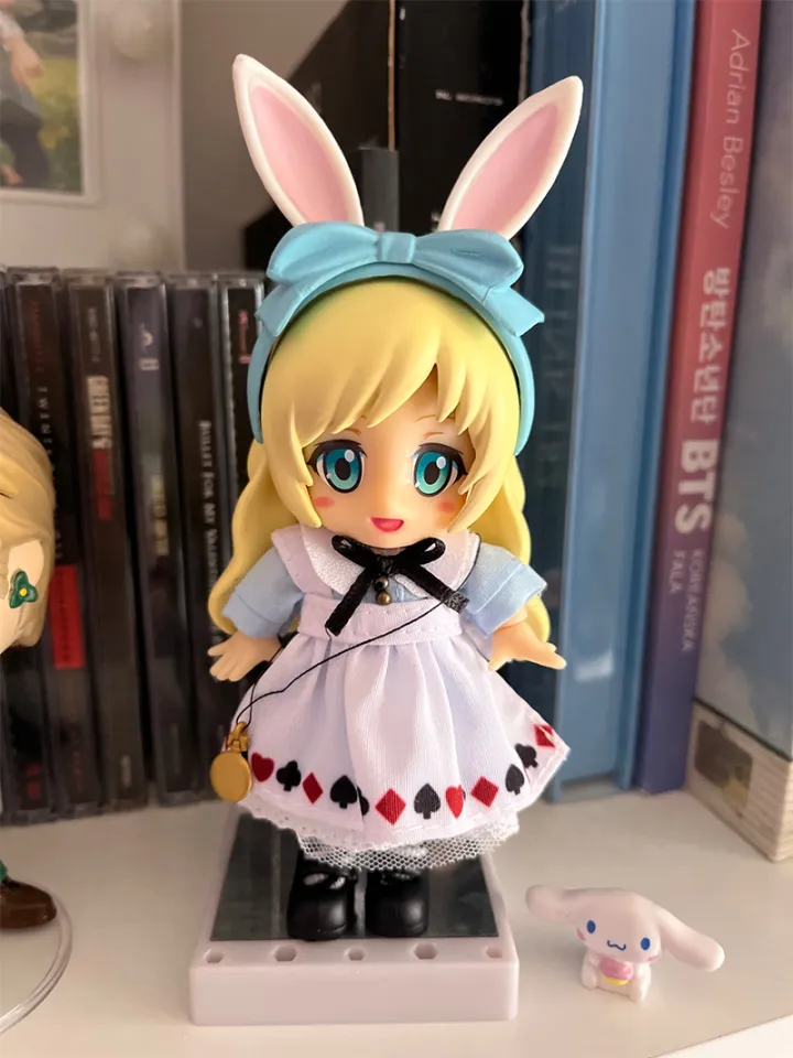 Cu-poche Friends Alice from Alice in Wonderland Nendoroid Doll PVC Action  Figure Collectible Model Toy