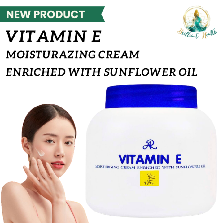 Authentic Ar Vitamin E Moisturizing Cream Aron Body Cream 200grams Original Direct Thailand