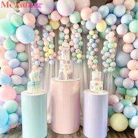 [A Great]100ชิ้น10นิ้ว M Acaronpastellatex BalloonsBirthday พรรคฮีเลียมลูกโป่งเด็กอาบน้ำงานแต่งงานตกแต่ง