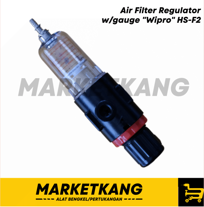 AIR FILTER REGULATOR W/GAUGE "WIPRO" HSF2 Lazada Indonesia