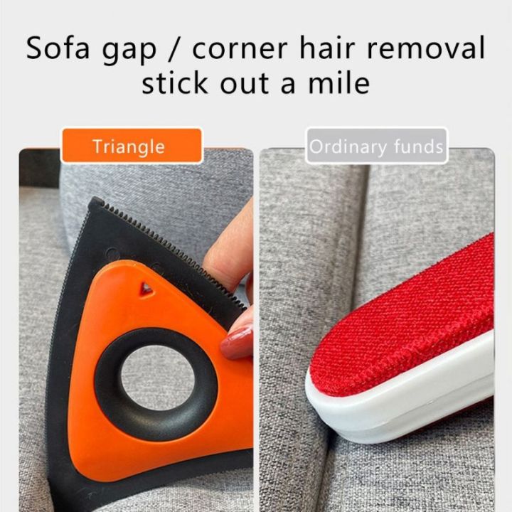 creative-triangle-hair-remover-pet-fur-cleaning-brush-carpet-sofa-clothes-lint-removal-scraper