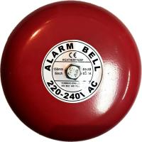 กริ่งสัญญาณเตือนภัย ไฟอราม ขนาด 6นิ้ว กระแสไฟ 220V / Alarm Bell 6" 220Volt  ความดัง 85dB