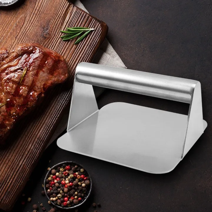 Manual Meat Grinders Stainless Steel Burger Press Heavy Duty Grill