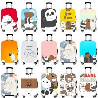 【LZ】❣  Três Ursos Bagagem Capa Protetora Case Elastic Suitcase Acessórios de Viagem 18  a 32  G1232