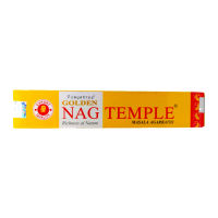 Natural Efe / Indian incense sticks - GOLDEN NAG TEMPLE / ธูปหอม อาราม 15g