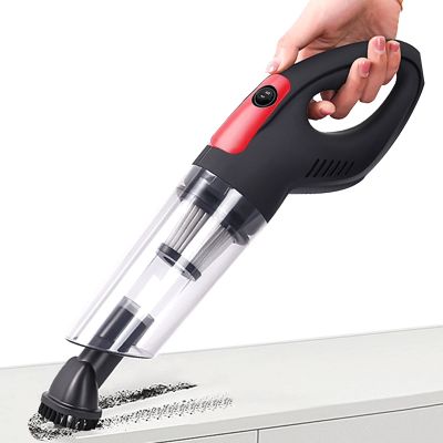 Wireless USB Charging Car Vacuum Cleaner 4500PA 120W Car Home Dual-use Wet and Dry Vacuum Cleaner with Washed Filter