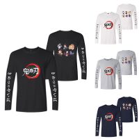 Camisetas de Anime japonés Demon Slayer, Kimetsu No Yaiba, Tanjiro Kamado, camiseta de manga larga, sudadera, Tops