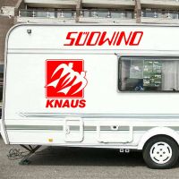 【car parts】สำหรับ6ชิ้น Knaus เก่า SÜDWIND Adesivi สติ๊กเกอร์ค่ายคาราวาน