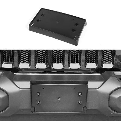 License Plate Bracket for Jeep Wrangler JL JLU &amp; Gladiator JT 2018-2023 Accessories ,Black