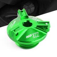 【cw】Motorcycle accessories For KAWASAKI ZZR 1200 ZZR1200 2002 2005 Motorcycle CNC Aluminum Oil Filler Cap Cover