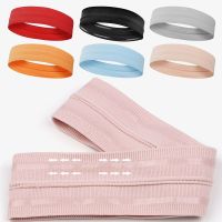 ☌☢ Super Absorbsion Non Slip Sweatbands Workout Headbands Running Yoga Sports Headband Elastic Moisture Wicking Athletic Sportwear