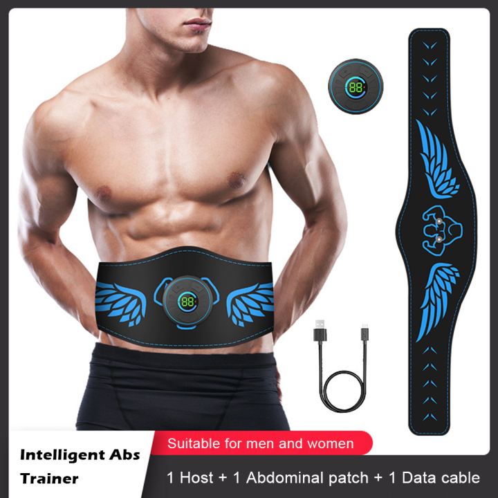 Ems Muscle Stimulator, Professional Waist Trainer For Men And