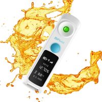 Digital Brix Refractometer and Concentration Meter, 0-55% Range, ±0.1% Precision, 0.05% Resolution,Waterproof