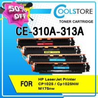 COOLS หมึกเทียบเท่า CE310a/310a/311a/312a/313a/310/311/312/313 For  HP Printer  CP1025/CP1025NW/M175A/M175nw #หมึกเครื่องปริ้น hp #หมึกปริ้น   #หมึกสี   #หมึกปริ้นเตอร์  #ตลับหมึก