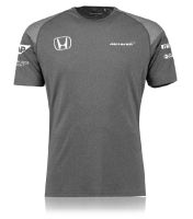 Formula one racing suit McLaren fans mens short sleeve T-shirt Polo unlined upper garment McLaren car smock summer