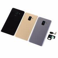 【♘COD Free Cas♘】 jiejiu65879742 สำหรับ Samsung Galaxy A8 2018 A530 Sm-A530f A530f A530ds ที่อยู่อาศัยหลังกระจก Coveradhesivehome ปุ่มลายนิ้วมือ