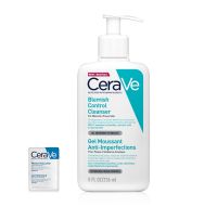 Cerave Blemish control Cleanser 236ml เซราวี เบลมมิช คอนโทรล คลีนเซอร์ 236มล. สูตรสิว ผิวมัน (ฟรี Cerave Moisturising 1ซอง)