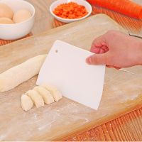 Dough Cutter Trapezoid Spatula Dough Scraper Kitchen Butter Knife Baking Pastry Tools Cake Topper Baking Accessories