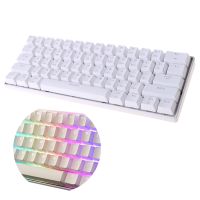 Mini 60 Mechanical Gaming Keyboard 61 Keys RGB Backlit Wired PBT Keyboard Cap Ultra Compact Blue Switch A10 21 Dropshipping