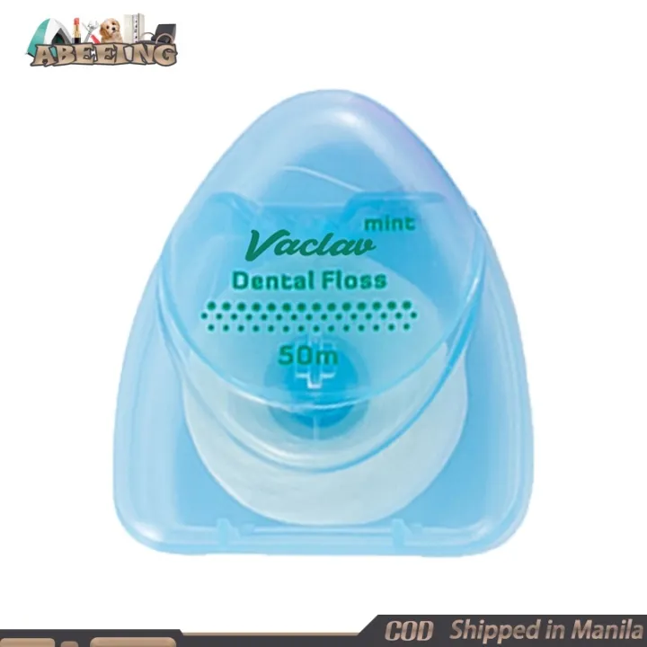 50m Essential Woven Dental Floss Assorted Floss Starter Lazada PH