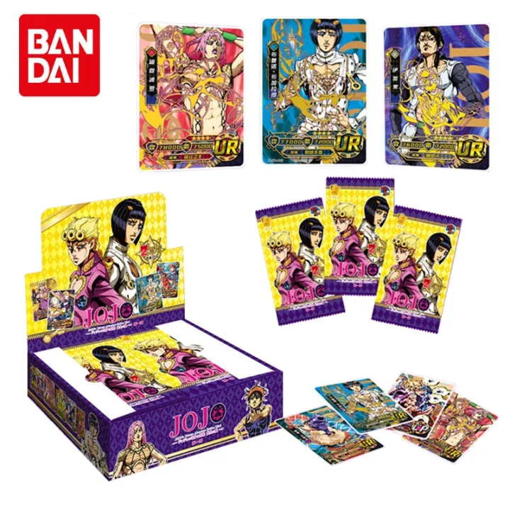 3/5ชิ้นญี่ปุ่นอะนิเมะ Jojo ผจญภัยที่แปลกประหลาด Jojo การ์ดตัวละครการ์ด ...