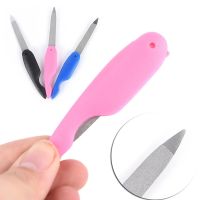 3pcs/lot 13.5cm Nail File Random Durable Steel Metalic Stainless Steel Fold Cuticle Tool Files Nail Art Tool Manicure Kits Accessories