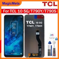 MagicMeta จอ LCD สำหรับ TCL 10 5G/T790Y/T790S,หน้าจอ LCD แสดงผล LCD สำหรับ TCL 10 5G T790Y T790S ตัวแสดงอ่านแอลซีดีหน้าจอสัมผัสประกอบดิจิไทเซอร์สำหรับ T790Y T790S จอแสดงผลสำหรับ TCL 10 5G