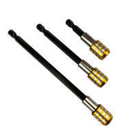 3pcs 60100150mm Automatically Ejects Quick Release Screwdriver Bit Holder 14Inch For Screws Nuts Drill Driver