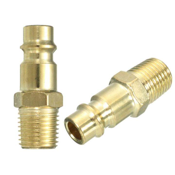 Connector 1X Quick Coupler Tool Euro 1/4 BSP Air Line Hose Fitting ...