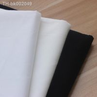 ❅✹ 150cm X 50cm Breathable Thin White Black Plain Cloth Lining Cotton Manual DIY Cloth Cotton Pillow Lining Cloth 158g/m