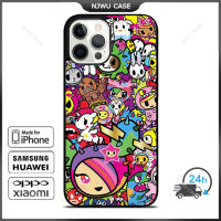 Tokidoki Unicorno Phone Case for iPhone 14 Pro Max / iPhone 13 Pro Max / iPhone 12 Pro Max / XS Max / Samsung Galaxy Note 10 Plus / S22 Ultra / S21 Plus Anti-fall Protective Case Cover