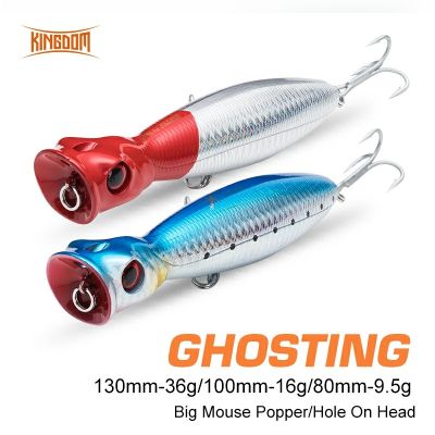 【hot】✒ Fishing Lures Floating Artificial Hard Baits Wobblers Carp 8cm 10cm 13cm TopWater Accessories Tackles